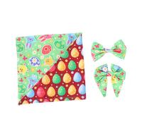 1 Set Cartoon Pet Scarf Kit avec Une écharpe à nœud à nœud Papillon pour Les Chiens et Les Chats pour Les fêtes des fêtes et Les vêtements Quotidiens Confortables et légers