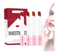 1 Set Cigarette Matte Lipstick Set 4 couleurs Make Up Velvet Cosmetic Hydratrizer lisse Lipstick Lédure de maquillage facile à colorier
