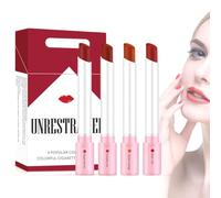 1 Set Cigarette Matte Lipstick Set 4 couleurs Make Up Velvet Cosmetic Hydratrizer Smooth Lipstick Lending Facile to Color Makeup