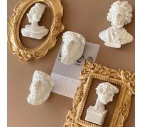 1 set d'aimants pour réfrigérateur - Statues figurines 3D : Beethoven, David, Apollon Aimant pour réfrigérateur : Agrippa 1,Aimant pour réfrigérateur : Laocoon 1,Aimant pour réfrigérateur : Beethoven 