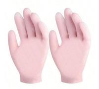 1 Set de chaussettes et gants de masque pour les pieds en silicone protecteurs, hydratants et exfoliants, chaussettes de soin des pieds imperméables et anti-fissures, gants et chaussettes hydratants, 