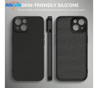 1 set de coques de téléphone en silicone liquide de la série Shell, compatibles avec Apple 11/12/13/14/15/16 Pro Max, S22/23/24+ U OPPO, VIVO, Redmi Note 13 Pro/13C/A3, HONOR 70/90/X7/X8/X9B, fabriqué
