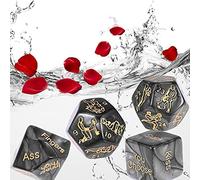 1 Set di Dadi è Molto Adatto per Giochi birchini e per insegner Accessoires pour Dadi di Coupia (4 pièces)