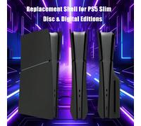 1 set Étui de protection en ABS pour PS 5 Slim Disc & Digital Edition - Esthétique moderne élégante, couvercle anti-rayures avec plaque frontale séparée, conception en plastique ABS de haute qualité d