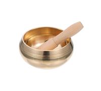 1 Set Handmade Yoga Meditation Singing Bowl Tibetan Suond Holder with Mallet