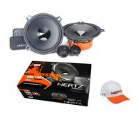 1 Set Hertz DSK130.3 Système 2 Voies 5 " 60 Watts RMS + Bonnet + 3 Stickers
