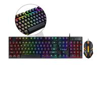 1 Set Keyboard Mouse Combo Backlit Desktop Computer Accessories ENSEMBLE CLAVIER SOURIS - PACK CLAVIER SOURIS