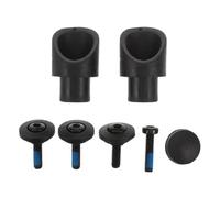 1 Set Kit de Vis D’accoudoir Latéral, Noir pour Poussette Yoyo | Fixation Inclinée, Montage Rapide Diy, Rondelle et Entretoise Plastique, pour Châssis, Entretien Facile