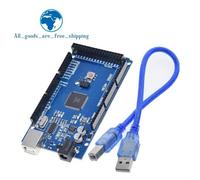 1 set MEGA2560 MEGA 2560 R3 (ATmega2560-16AU CH340G) AVR carte de développement de carte USB MEGA2560 pour arduino