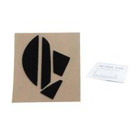 1 Set of Mouse Feet Mouse Skates for Razer Basilisk X HyperSpeed Gaming Mouse Feet Replacement Black 0.6mm