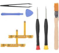 1 Set of Repair Tool Kit SL SR Studs Flexible Ribbon Cable with Tri Wing Cross Wing Screwdriver for NS Switch/Switch OLED Joysticks Joy-Con Bring Your Own Tweezers