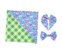 1 Set Pet Bow Conjie pour Les Chiens Décorations de fête de Pâques Écharpe élégante et nœud Papillon pour Animaux de Compagnie pour Les Chiens et Les Chats pour des Occasions spéciales