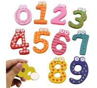 1 Set Refrigerator Maignets, Colorful Wooden Magnetic Letters and Numbers, Educational Magnetic Alphabet Lettres for Kids Toddlers Preschool Apprenting Spelling, Numbers