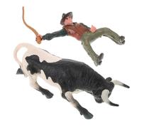 1 Set Torero Cowboy Figurine Réaliste Corrida Espagnole
