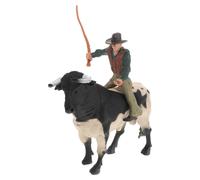 1 Set Torero Cowboy Jouets Corrida Statue Réaliste
