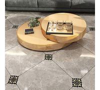 1 Set Tuile Autocollant Décoratif Plancher Auto-Adhérence Imperméable Diagonale Autocollant Salon Carrelage Décoration Stickers Muraux Xqmg