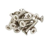 1 Set Vis en fer nickelé 3 x 16 mm pour 1000 mm pour Charnière piano Charnière longue Charnière de porte SOTECH