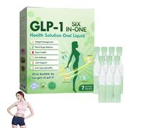 -1 Six-in-One Health Solution Oral Liquid, Advanced -1 Oral Liquid, -1 Oral Solution, -1 Peptide Complex Serum, Natural Plant Extract, for Men & Women (3)
