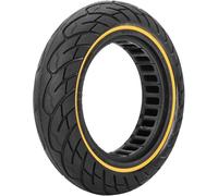 1 Solid Wheel 10 X 2.5 Inches 36 Mm For Electric Scooter Full Rubber Scooter, Xiaomi, Ducati, Lexgo, Vivobike S2, Non-Slip, Solid Tyre (36 Mm, Yellow, 1 Piece)