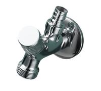 1. Sortie 1 entrée 2 sorties pour salle de bain et cuisine Adaptateur d'ajustement rapide résistant à la corrosion Plusieurs vannes d'angle d'application en laiton pour l'irrigation