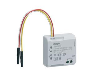 1 sortie 2fils + 2E KNX Radio - TEBIS HAGER TRM690G