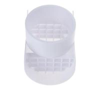 1 sortie permanente en PVC pour tuyau empêche les débris d'entrer dans les systèmes de radon Le tuyau en PVC protège le ventilateur de radon contre les dommages causés par les intempéries