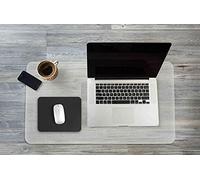 1 sous-main de bureau givré anti-reflet, multifonctionnel, imperméable, 50 x 30 cm, résistant à la chaleur, organiseur de bureau pour bureau/maison, découpable