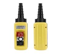 1 Speed Control Hoist Crane 2 Pushbuttons Pendant Control Station With Emergency Stop XAC-A2713 NWPNLXEA