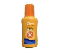 1 spray solaire Cien Sun classique SPF 30 haut de 200 ml, résistant aux UVA UVB et hydratant à la vitamine E, fabriqué en Allemagne (1 x 200 ml)