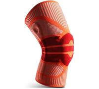 1 Stabilisateur en Acier à Ressort pour Rotule Ouverte, Genouillère De Soutien, Protection pour La Stabilité, Instabilité Mineure De La Rotule, Orange, L