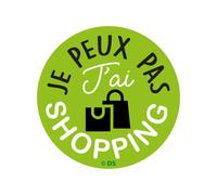 1 Sticker Autocollant Cadox ''je Peux Pas J'ai Shopping''
