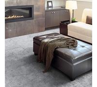 1 Sticker sol carreaux de ciment dalle de pierre anti-dérapant avec laminat de protection en plastique | Stickers adhésifs carrelages sol résistant à l'eau| Stickers Autocollant Carreaux de ciment revêtement sol - Carrelage adhésif pour sol - 40 x 40 cm - 1 pièce