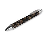 1 stylo à bille imprimé léopard en colère pour adulte, encre noire, séchage rapide, lisse, 0,5 mm, 1 pièce AS PIC 1
