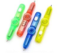 1 stylo à bille lumineux de décompression pour l'école, les écoliers et le bureau, design pratique