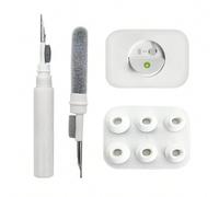 [1 stylo nettoyant et 3 paires d'embouts d'oreille] Embouts d'oreille de rechange avec trou de réduction du bruit compatibles avec les AirPods Pro et les AirPods Pro 2e génération, kit de nettoyage 3 