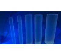 1 substrat cristallin de fluorure de baryum BaF2 10 mm x 10 mm x 1,0 mm for les applications UV et IR