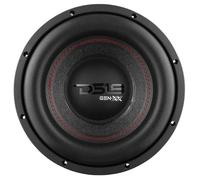 1 subwoofer DS18 GEN-XX10.4DHE 25 cm 250 mm 10"" 500 watts rms et 1000 watts max dvc 4 + 4 ohm double aimant, 1 pièce