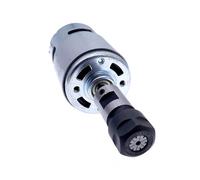 1 Suit DC electronic starter RS775 Spindle electronic starter 12V/24V 15000R PWM DC controller ER11 Chuck 5mm/spring chuck 3.175mm bracket 45mm 775 NWPNLXEA(Set of 3 12V)