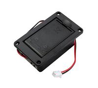 1 support de batterie 9 V pour boîtier de protection pour guitare, basse, connecteur de micro actif, support de batterie, support d'étagère, conteneur de rangement, sac de rangement, pochette de