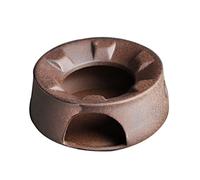 1 support de chauffe-théière en grès pour thé, restaurant, camping