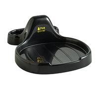 1 support de couvercle de casserole, repose-cuillère avec tampon d'égouttement, louche, spatule, cuillère, ustensile pour comptoir de cuisine