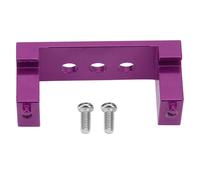1 support de fixation de servo RC en alliage d'aluminium pour siege de boitier de direction pour voiture RC WLtoys 144001 1/14, violet