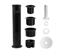 1 support de parasol en métal pour poteau de parasol de rechange - Support robuste - Solution d'ombrage stable pour terrasse, balcon et piscine
