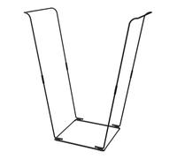 1. Support de sac de jardin réglable en métal résistant à la rouille pour sacs poubelles de 30 à 45 gallons et cadre en fer pour collecte de débris de jardin