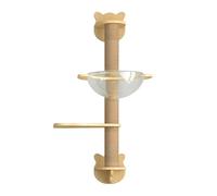 1 Support Mural for Chat, Étagère for Chat, Perchoir Mural for Chat, Comprenant Une Maison for Chat(105 * 30cm/41 * 12in)