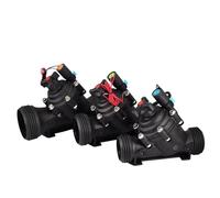 1 système d'irrigation agricole hydraulique 220 V 24 V 12 V 2 V 12 V pour pelouse, arrosage de jardin, serres, électrovanne (3", fermeture DC (6-20 V))