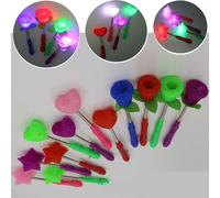 1 Sztuk Flash Stick Grill/Pi?Ciok?Tna Gwiazda Kij/Plastikowe Bar Cz?Stek/?Wiec?Ce Zabawki/Kryszta?Owej Kuli/Zabawki Dla Dzieci Dla Dzieci/Zabawki