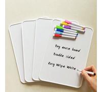 1 Tableau blanc effaçable recto-verso en différentes tailles stylo 8 couleurs,Eraser,1Pc black pen,Blanc 21*30cm,Blanc 25*35cm,Blanc 30*42cm,A5 Sans bordure,A4 sans bordure,Blanc 16*21cm,A3 Sans bordu
