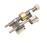 1 taille-burin à angle fixe en acier inoxydable pour serrage latéral du | Rouleau en laiton antidérapant, lisse et sûr, anneau de retenue à extrémité ouverte, largeur de serrage réglable pour
