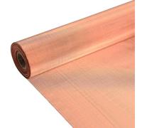 1 tamis en cuivre 100 x 100 cm - Tamis métallique flexible et polyvalent de 20 à 200 mailles for travaux manuels, jardinage et nettoyage(40 mesh)